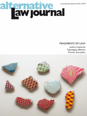 Alternative Law Journal Journal Subscription