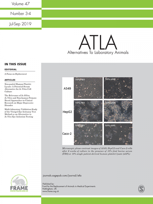 Alternatives to Laboratory Animals Journal Subscription