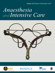 Anaesthesia and Intensive Care Journal Subscription