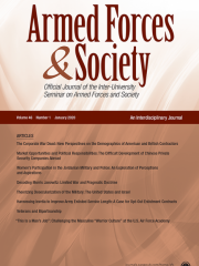 Armed Forces & Society Journal Subscription