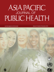 Asia Pacific Journal of Public Health Journal Subscription
