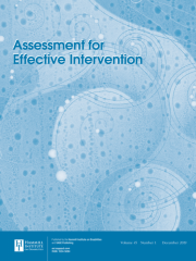 Assessment for Effective Intervention Journal Subscription