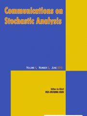 Communications on Stochastic Analysis Journal Subscription