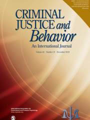 Criminal Justice and Behavior Journal Subscription