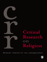 Critical Research on Religion Journal Subscription