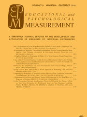 Educational and Psychological Measurement Journal Subscription