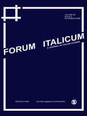 Forum Italicum Journal Subscription