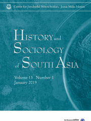 History and Sociology of South Asia Journal Subscription