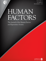 Human Factors Journal Subscription