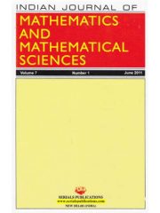 Indian Journal of Mathematics and Mathematical Sciences Journal Subscription