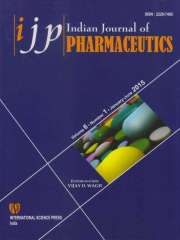 Indian Journal of Pharmaceutics Journal Subscription