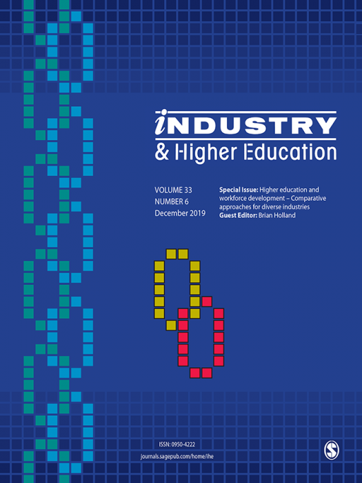 Industry & Higher Education Journal Subscription