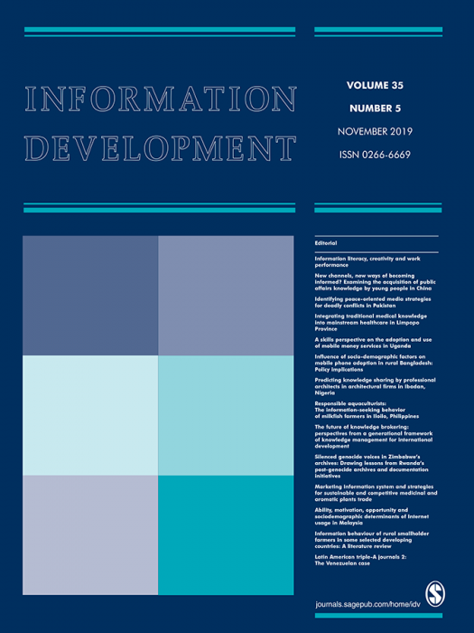 Information Development Journal Subscription
