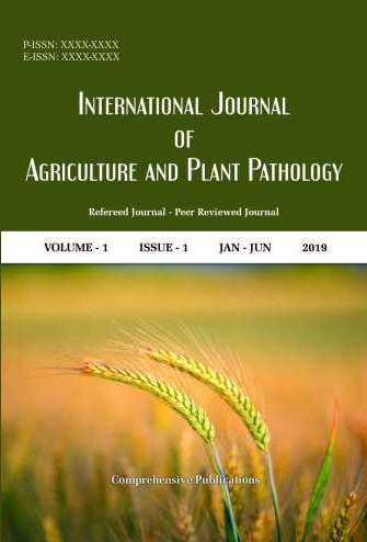 International Journal of Agriculture and Plant Pathology Journal Subscription International Journal of Agriculture and Plant Pathology Journal Subscription