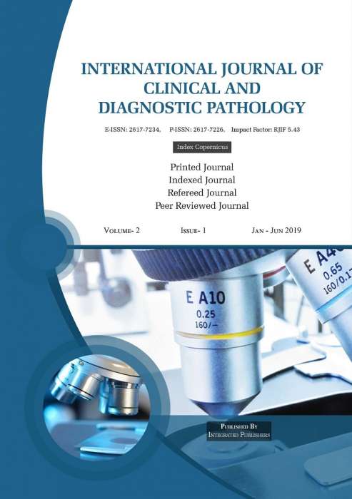 International Journal of Clinical and Diagnostic Pathology Journal Subscription International Journal of Clinical and Diagnostic Pathology Journal Subscription