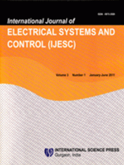 International Journal of Electrical Systems and Control Journal Subscription