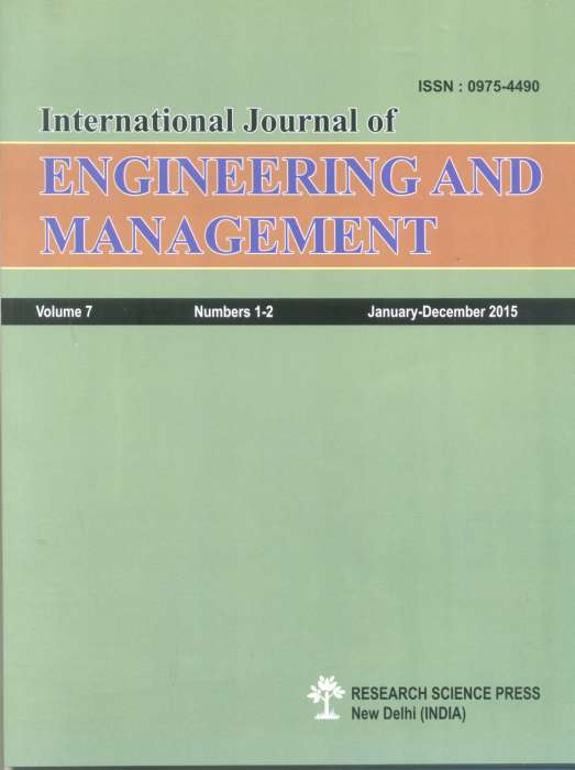 International Journal of Engineering and Management Journal Subscription