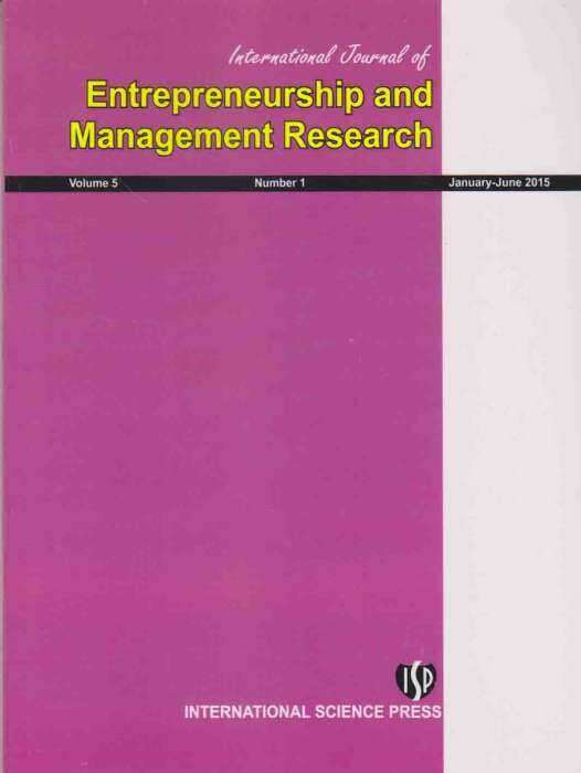 International Journal of Entrepreneurship and Management Research Journal Subscription