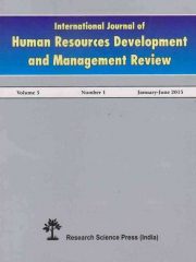 International Journal of Human Resources Development and Management Review Journal Subscription