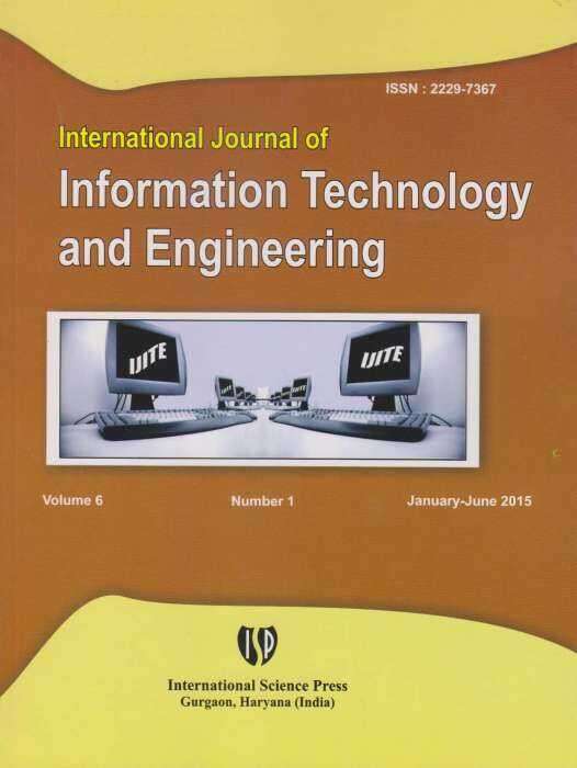 International Journal of Information Technology and Engineering Journal Subscription