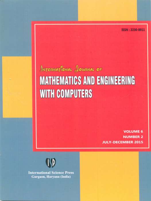 International Journal of Mathematics and Engineering with Computers Journal Subscription