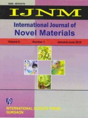 International Journal of Novel Materials Journal Subscription