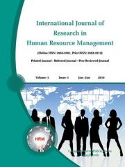 International Journal of Research in Human Resource Management Journal Subscription