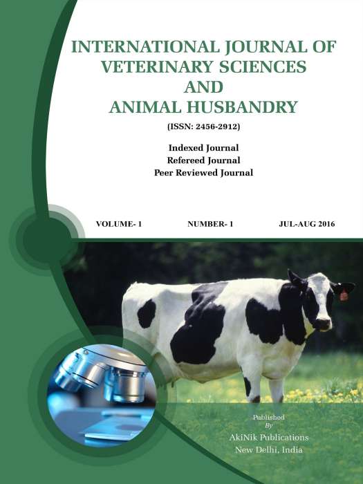 International Journal of Veterinary Sciences and Animal Husbandry Journal Subscription