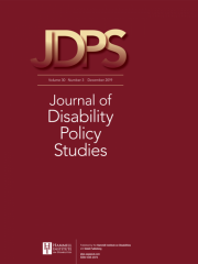 Journal of Disability Policy Studies Journal Subscription