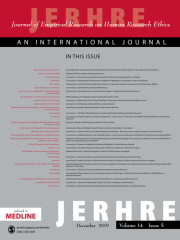 Journal of Empirical Research on Human Research Ethics Journal Subscription