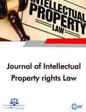 Journal of Intellectual Property Rights Law Journal Subscription