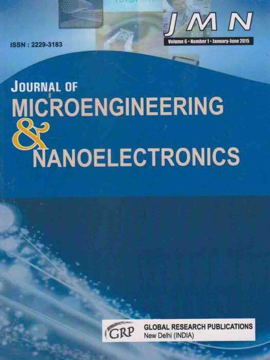 Journal of Microengineering and Nanoelectronics Journal Subscription