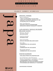 Journal of the American Psychoanalytic Association Journal Subscription