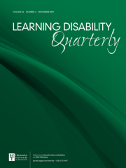 Learning Disability Quarterly Journal Subscription