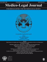 Medico-Legal Journal Journal Subscription