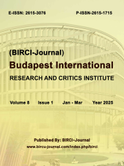 Budapest International Research and Critics Institute (BIRCI-Journal) : Humanities and Social Sciences Journal Subscription