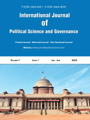 International Journal of Political Science and Governance Journal Subscription