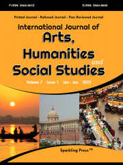 International Journal of Arts, Humanities and Social Studies Journal Subscription