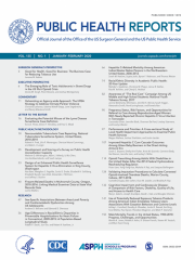 Public Health Reports Journal Subscription