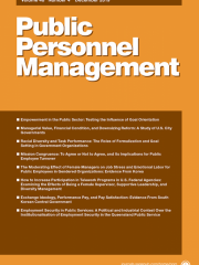 Public Personnel Management Journal Subscription