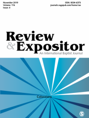 Review & Expositor: An International Baptist Journal Journal Subscription