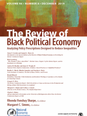 Review of Black Political Economy Journal Subscription