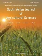 South Asian Journal of Agricultural Sciences Journal Subscription