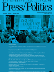 The International Journal of Press/Politics Journal Subscription