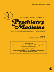 The International Journal of Psychiatry in Medicine Journal Subscription