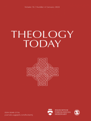 Theology Today Journal Subscription