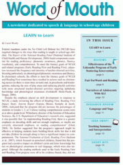 Word of Mouth Journal Subscription